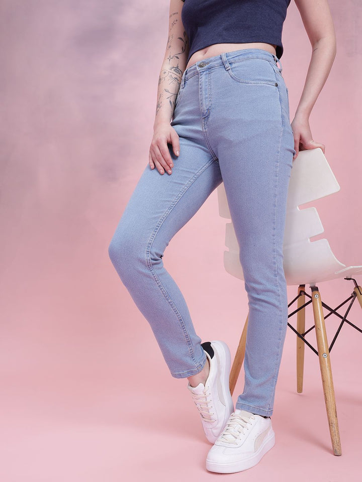 DressBerry Women Mid-Rise Slim Fit Stretchable Jeans