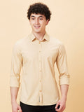Being Human Slim Fit Spread Collar Long Sleeves Casual Shirt