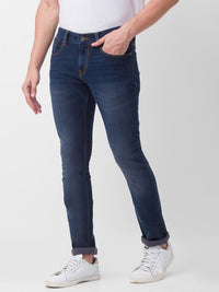 SPYKAR Men Slim Fit Low-Rise Light Fade Stretchable Jeans