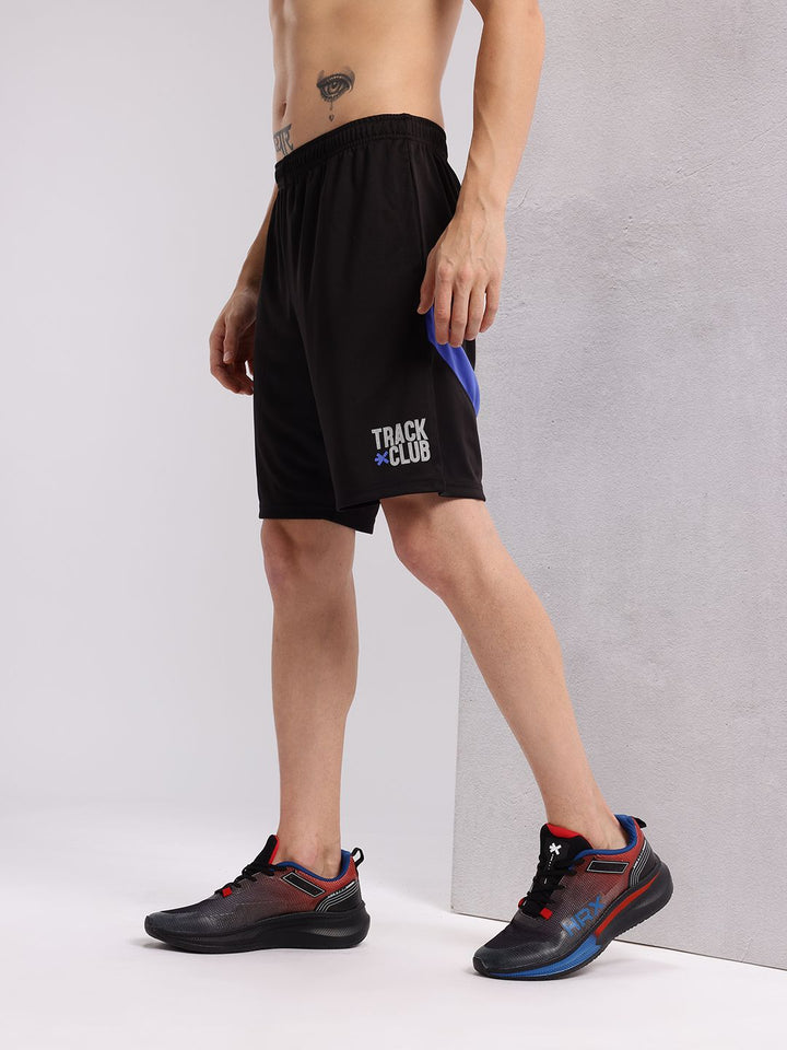 HRX by Hrithik Roshan Men Striped Rapid-Dry Running Shorts