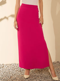 Berrylush Straight Maxi Skirt
