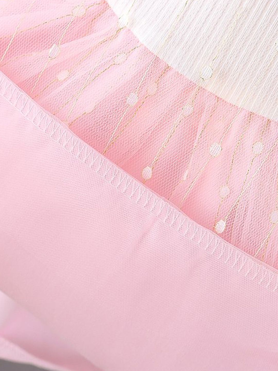 YK Girls Cotton Fit & Flare Dress