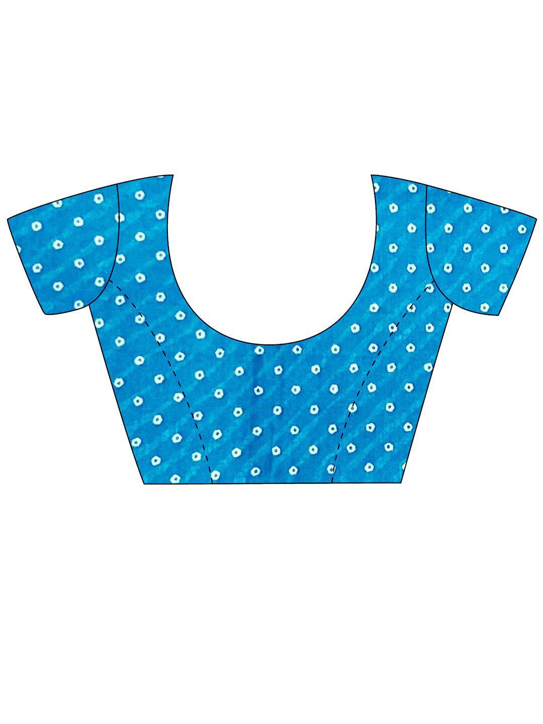 Saree mall Leheriya Printed Pure Cotton Saree