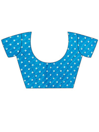 Saree mall Leheriya Printed Pure Cotton Saree