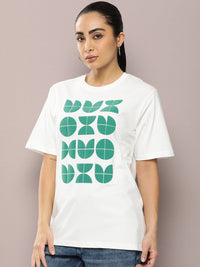 DILLINGER Graphic Printed Oversized Embossed Pure Cotton T-shirt