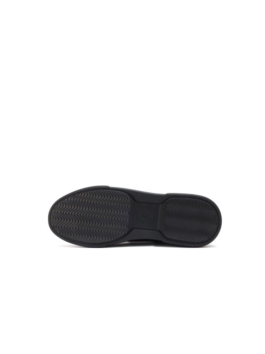 RARE RABBIT Men Cygnus Textured Leather Sneakers