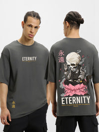 Bewakoof Anime Graphic Printed Oversized T-shirt