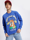DressBerry New Love Club Graphic Sweatshirt