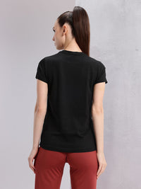 HRX by Hrithik Roshan Brand Logo Print Training T-shirt