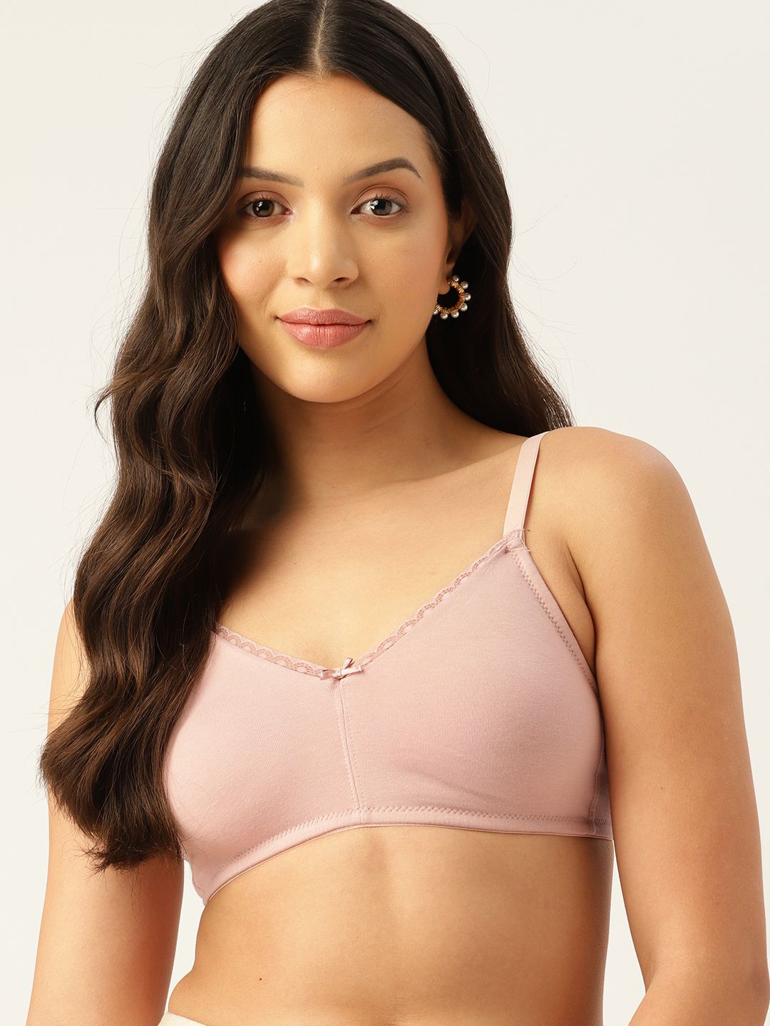 DressBerry Pack of 2 Solid T-Shirt Bra