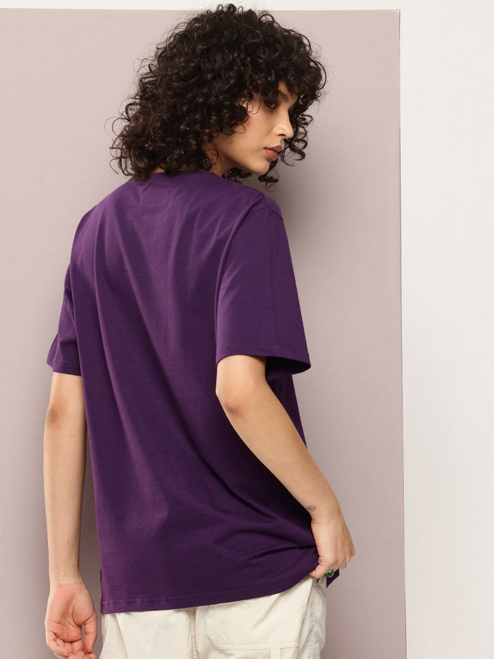DILLINGER Pure Cotton Oversized T-shirt With Embroidered Detail