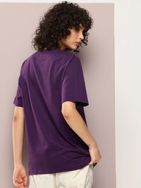 DILLINGER Pure Cotton Oversized T-shirt With Embroidered Detail