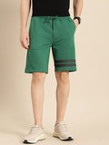 Being Human Men Pure Cotton Striped Shorts