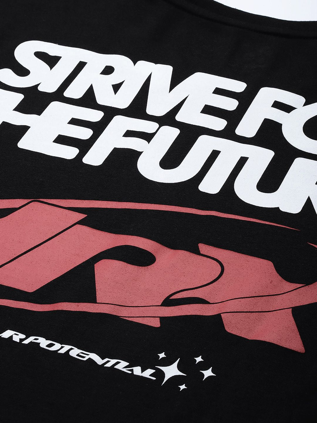 HRX by Hrithik Roshan Typography Printed Lifestyle T-shirt