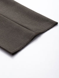 Raymond Men Self Design Textured Slim Fit Formal Trousers