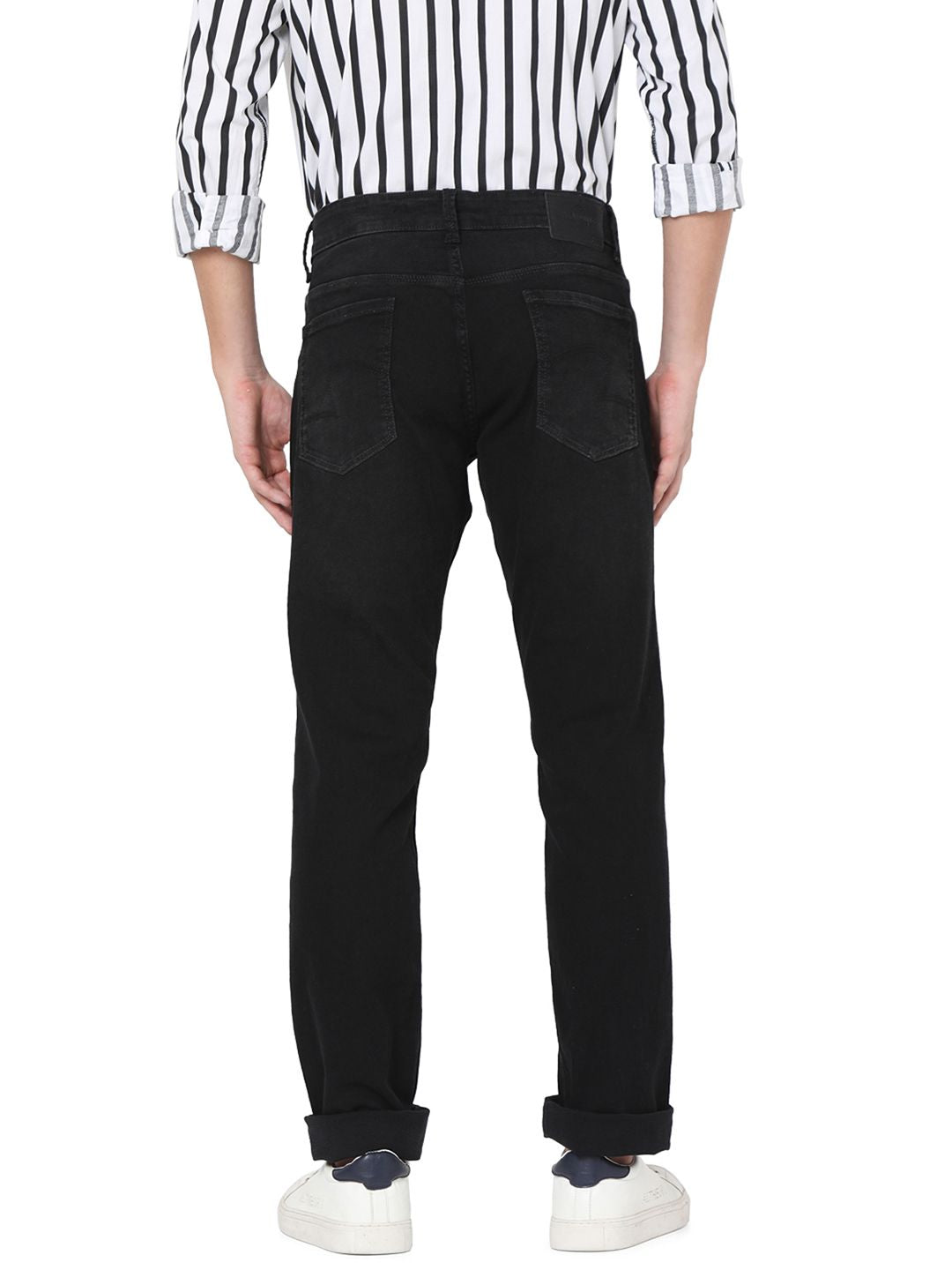 SPYKAR Men Comfort Straight Fit Light Fade Stretchable Jeans