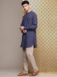 House of Pataudi Pure Cotton Rozana Kurta