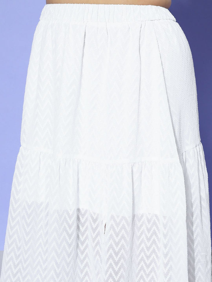 Berrylush Curve Solid Back Tie Shoulder Cami Top & Slit Skirt