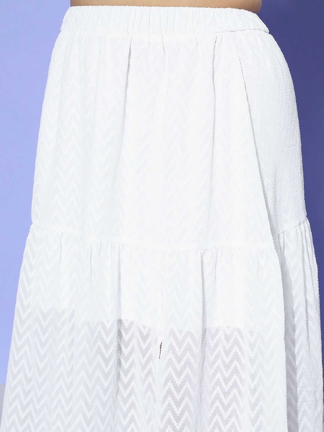 Berrylush Curve Solid Back Tie Shoulder Cami Top & Slit Skirt