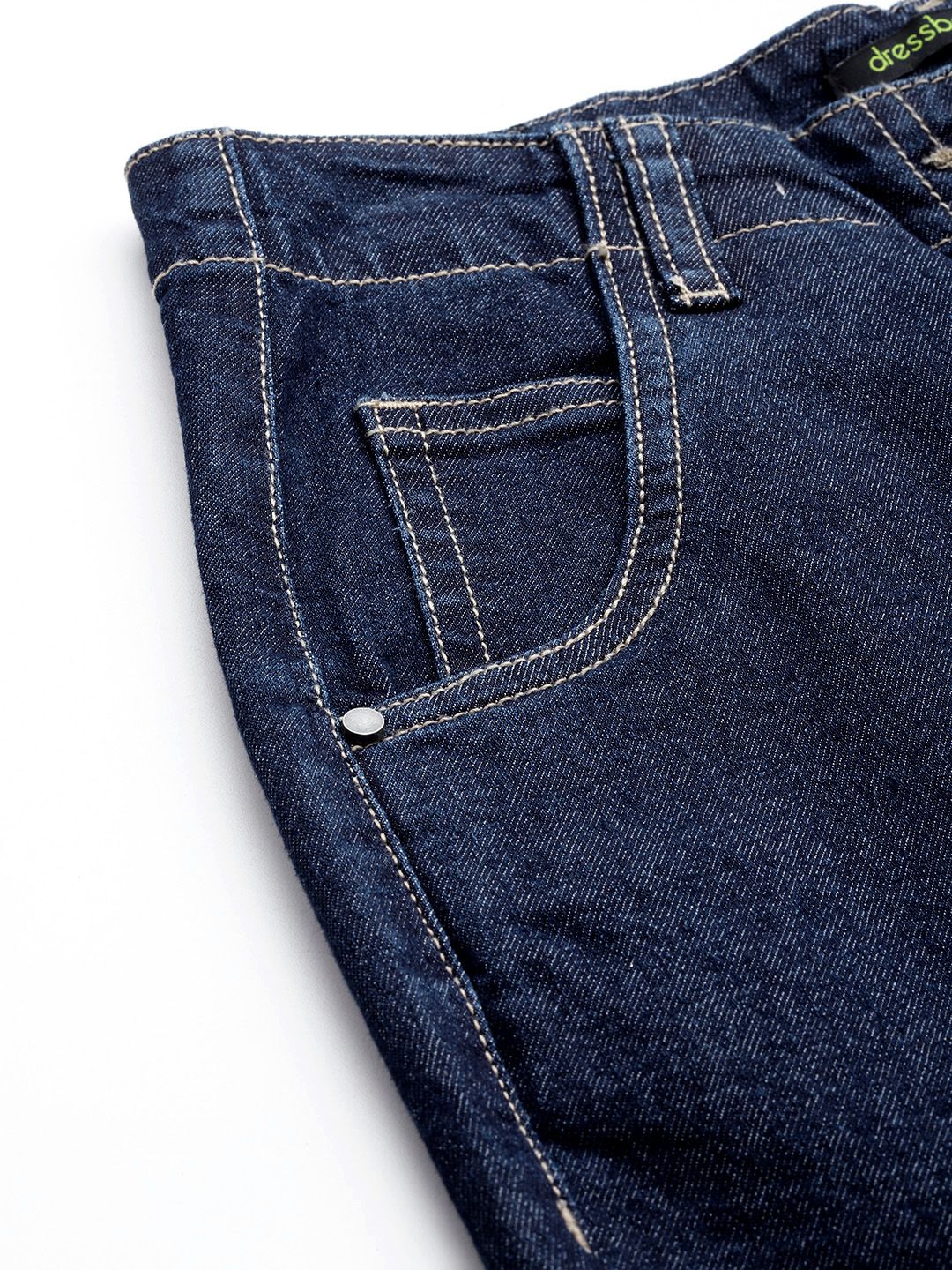 DressBerry Women Straight Fit High-Rise Stretchable Jeans