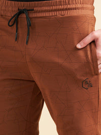 Sweet Dreams Men Brown Mid-Rise Cotton Shorts