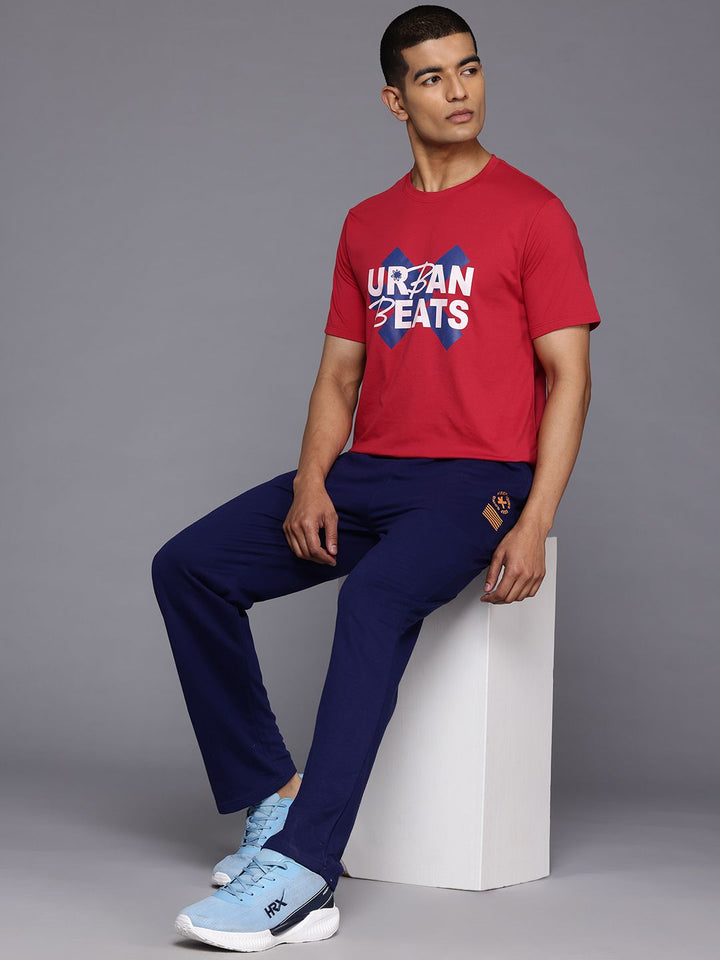 HRX by Hrithik Roshan Typography Printed Lifestyle T-shirt