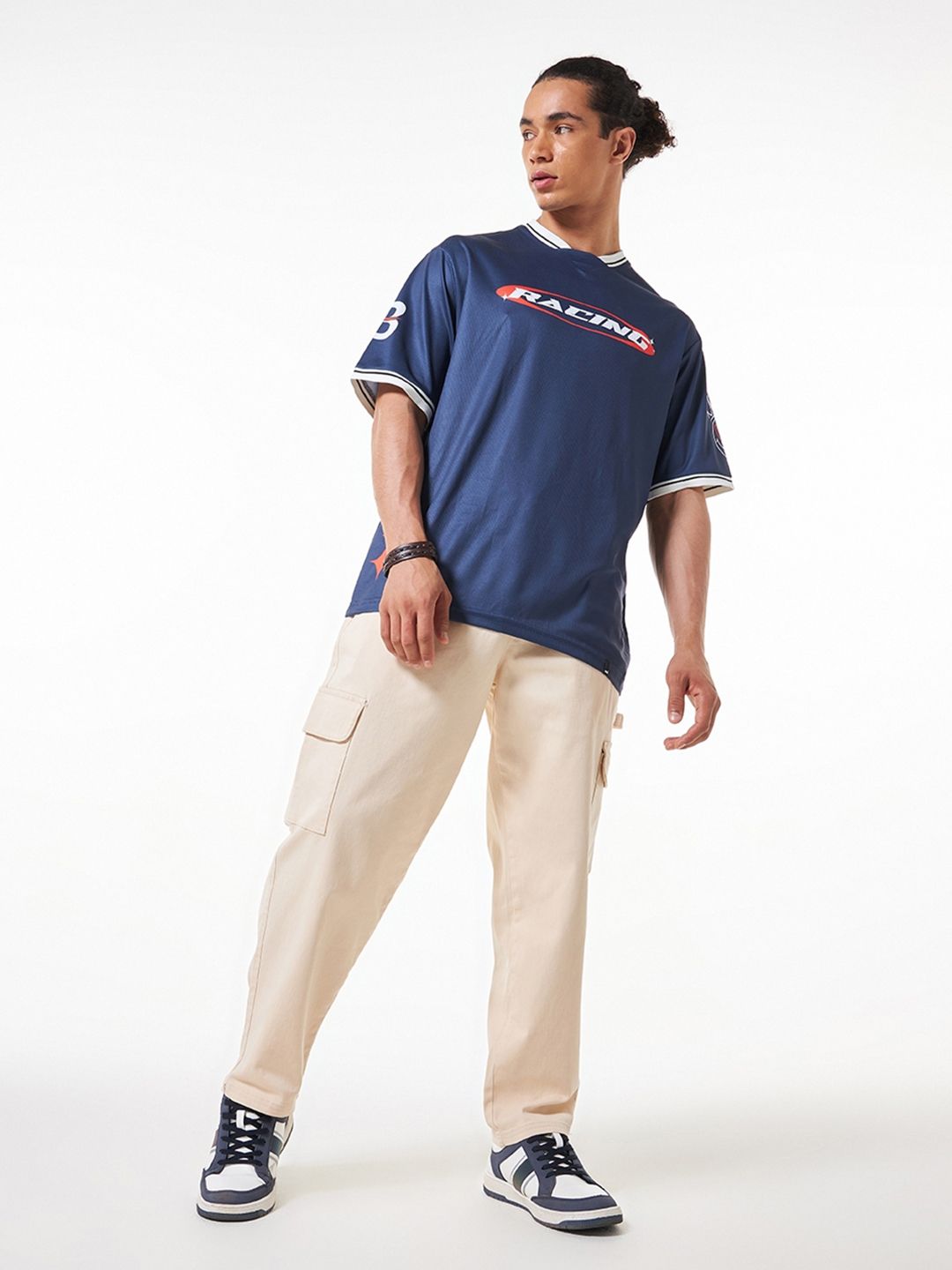 Bewakoof Men Cargo Carpenter Pants