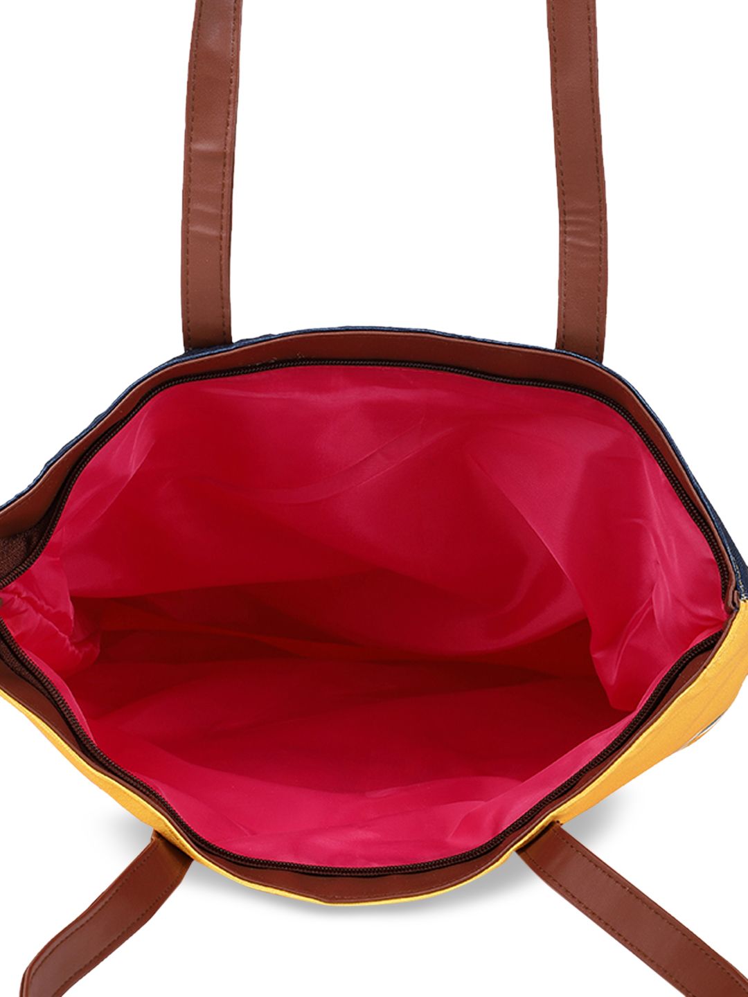 TEAL BY CHUMBAK Beg Bahu Printed Navy Blue