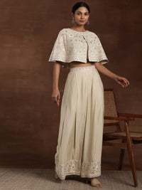 Libas Embroidered Top & Palazzo