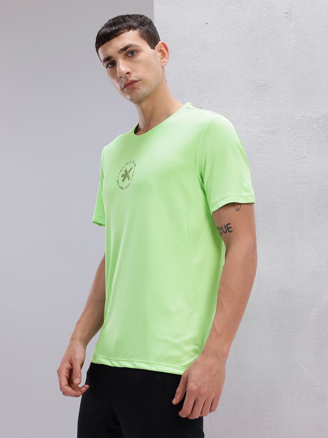 HRX by Hrithik Roshan Brand Logo Print Running T-shirt