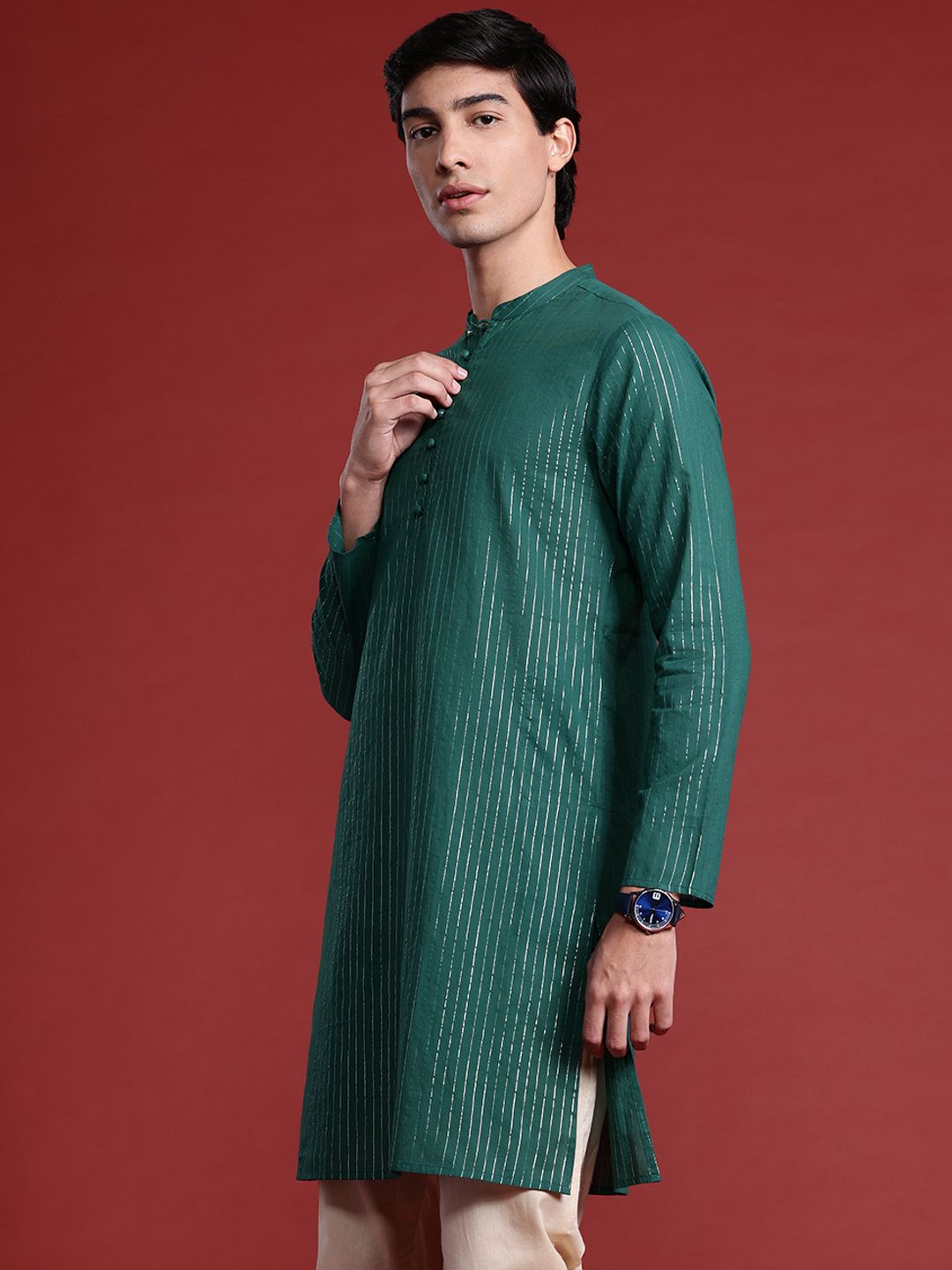 Anouk Striped Kurta