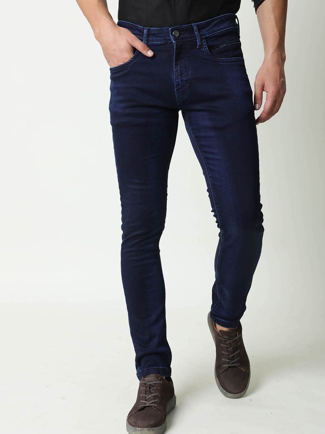 RARE RABBIT Men Dobe Slim Fit Stretchable Jeans