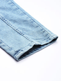 all about you Women Mom Fit High-Rise Light Fade Stretchable Jeans