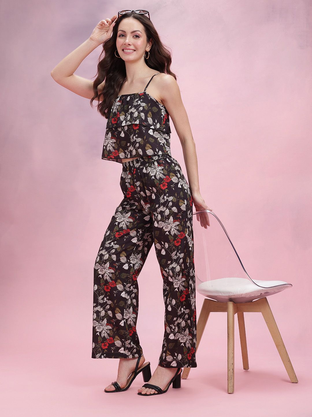 DressBerry Floral Print Co-Ords
