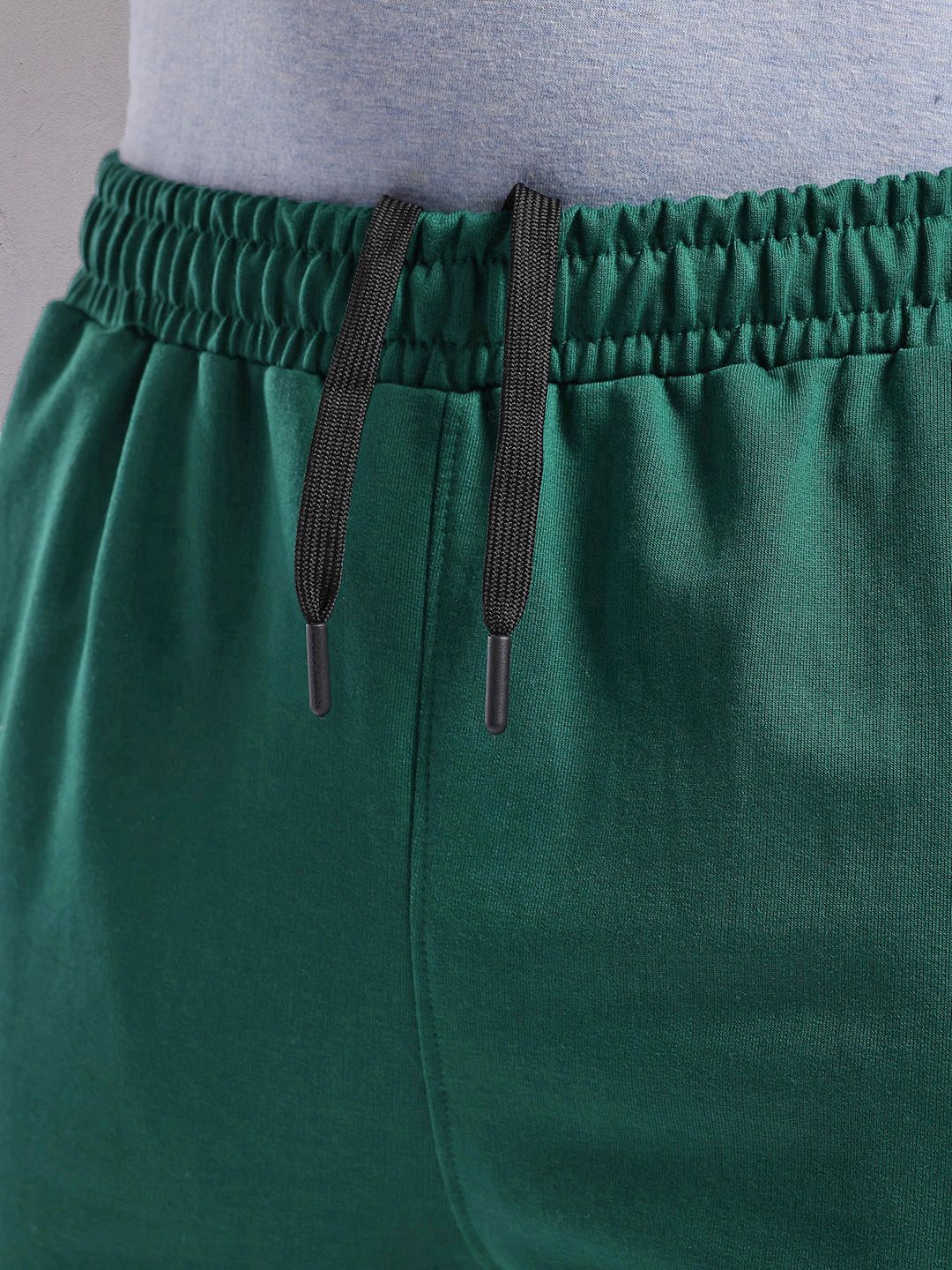 HRX by Hrithik Roshan Men Contrast Piping Mid-Rise Lifestyle Track Pants