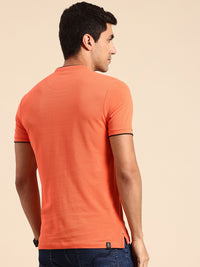 Being Human Solid Pure Cotton T-shirt