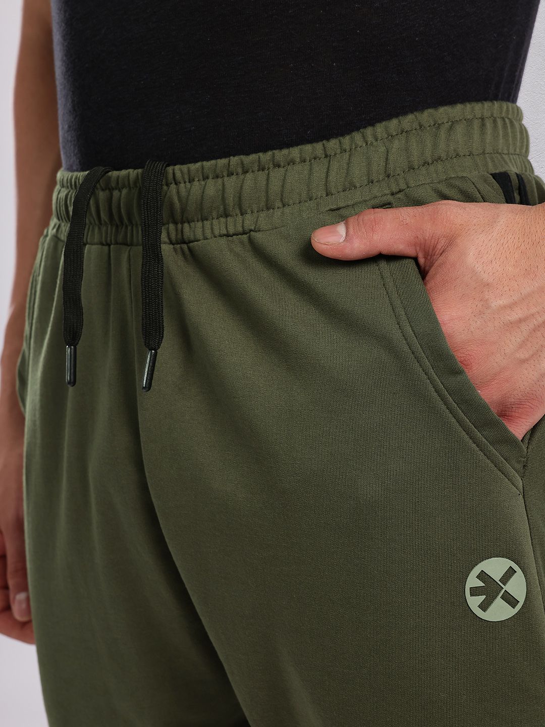 HRX by Hrithik Roshan Men Side Stripe Yoga Joggers