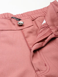 STREET 9 Women Pure Cotton Wide Leg Cargos Trouser
