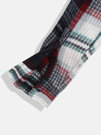 Monte Carlo Boys Checked Textured Shirt
