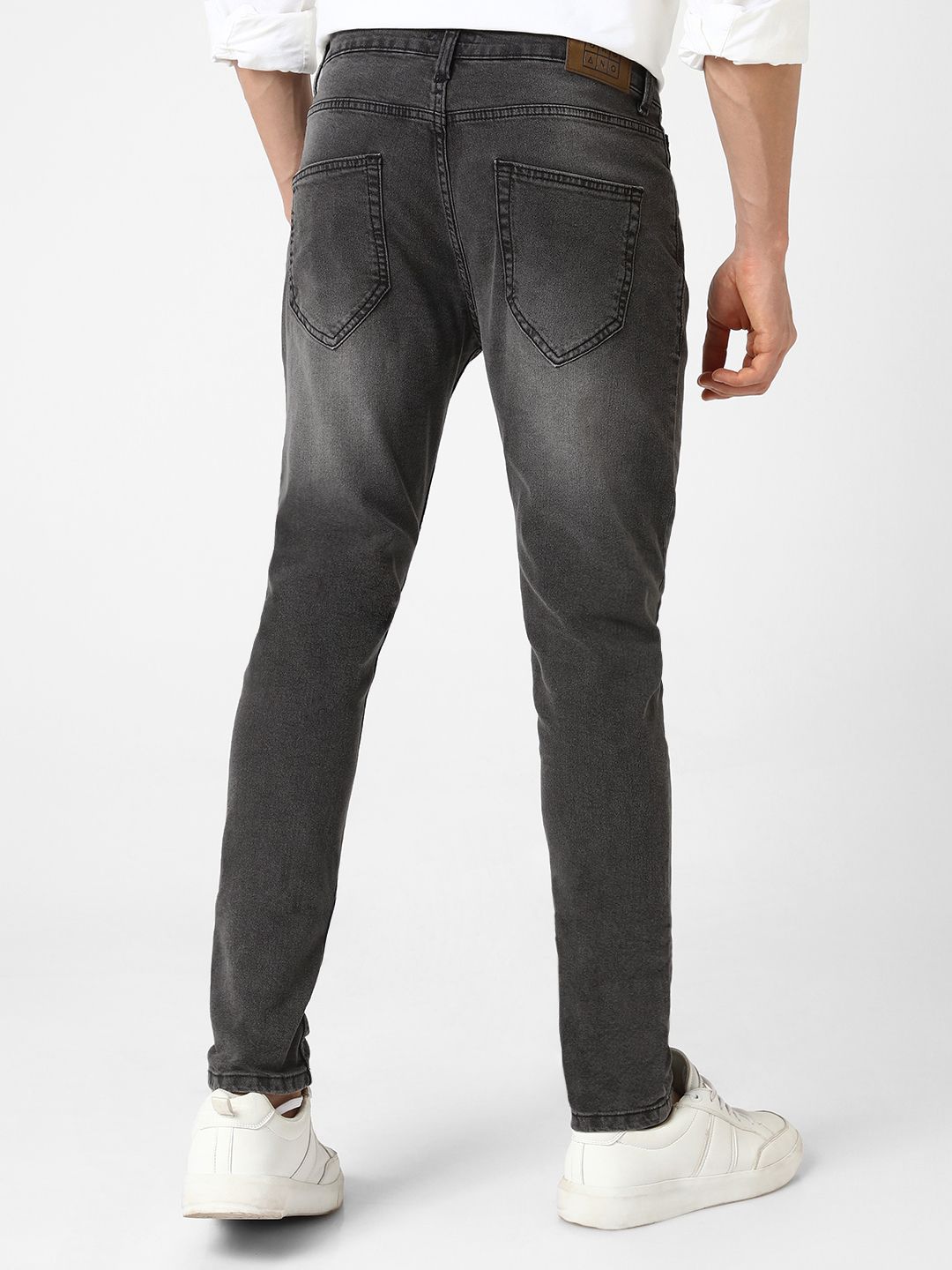 Urbano Fashion Men Slim Fit Heavy Fade Stretchable Jeans