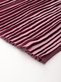 all about you Accordion Pleats Flared Skirt