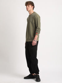 THE BEAR HOUSE Round Neck Pullover Sweatshirt