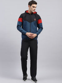 Monte Carlo Men Solid Hooded Neck Tracksuits