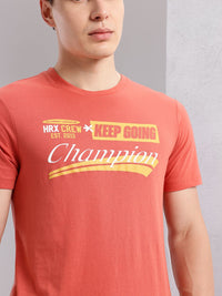 HRX by Hrithik Roshan Men Typography Printed T-shirt