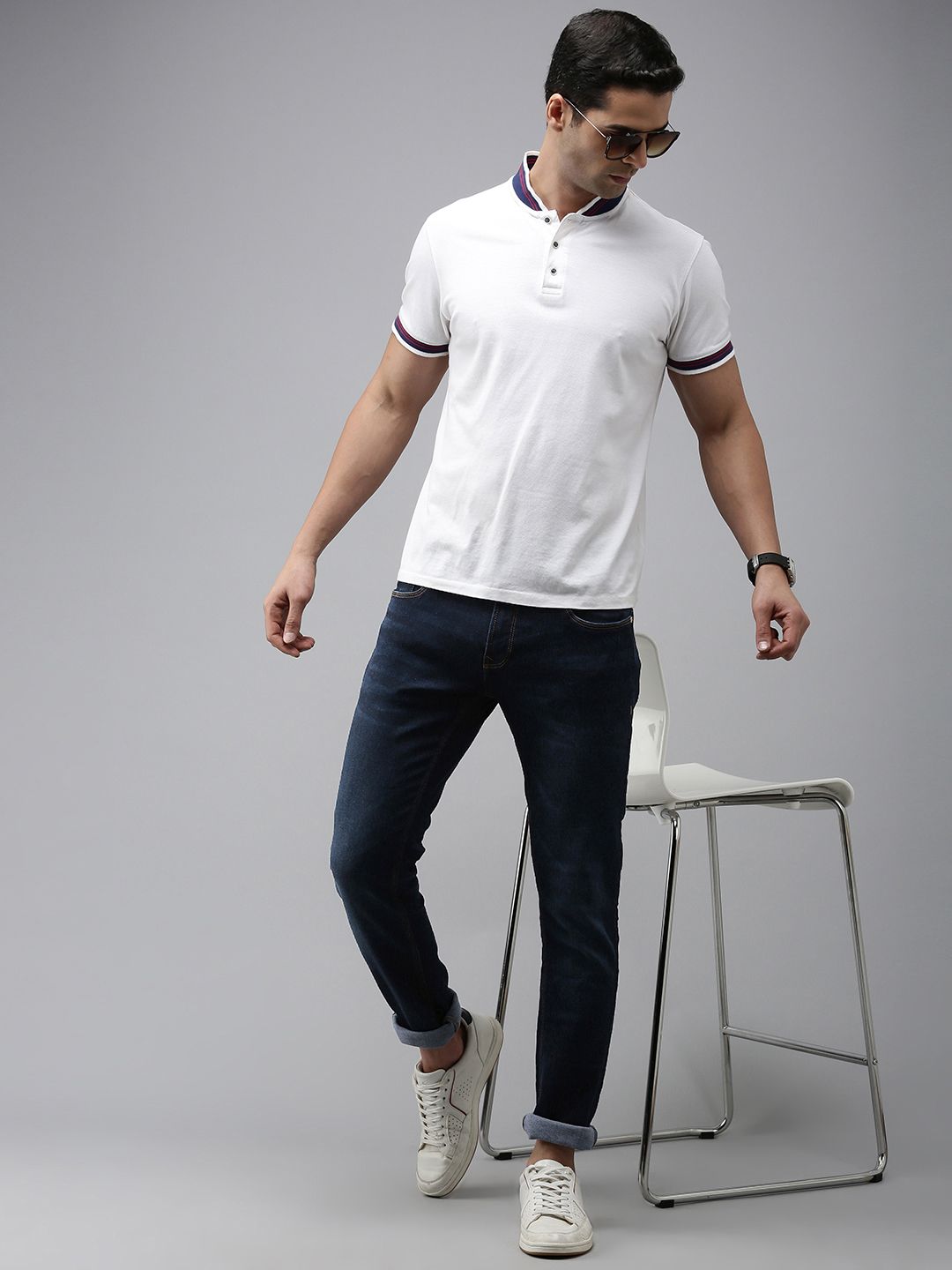 SPYKAR Men Skinny Slim Fit Low-Rise Light Fade Stretchable Jeans