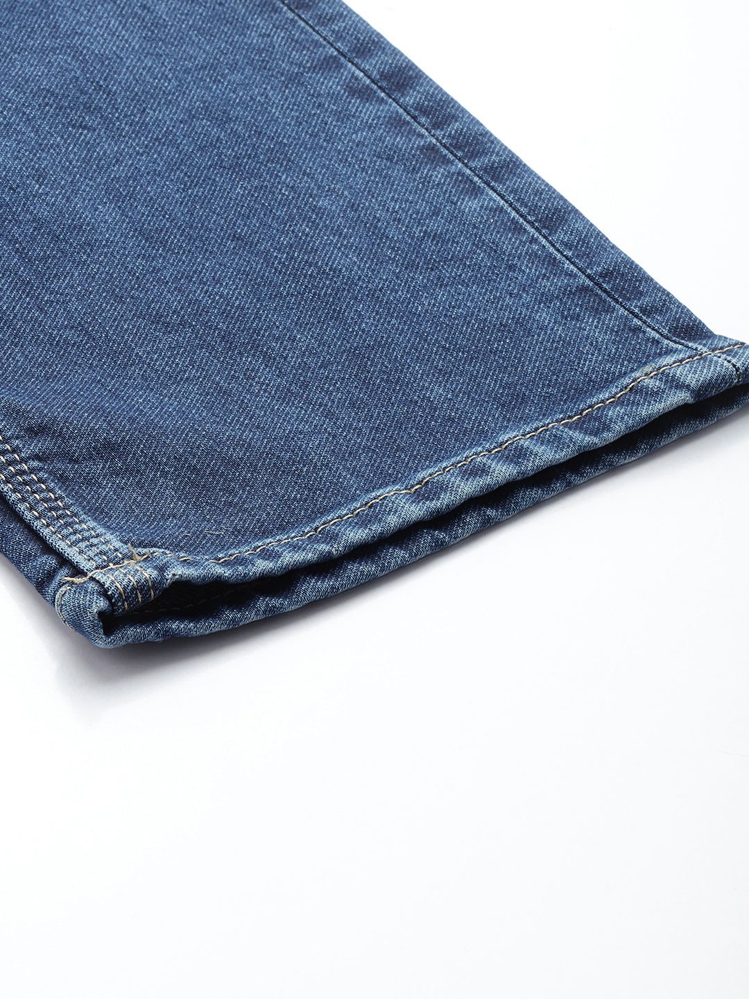 SPYKAR Men Ricardo Straight Fit Low Distress Light Fade Stretchable Jeans