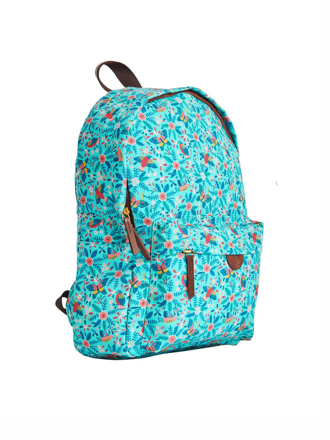 TEAL BY CHUMBAK Women Floral Printed Backpack