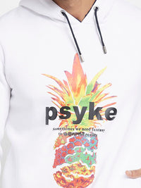 Being Human Graphic Printed Hooded Cotton Pullover