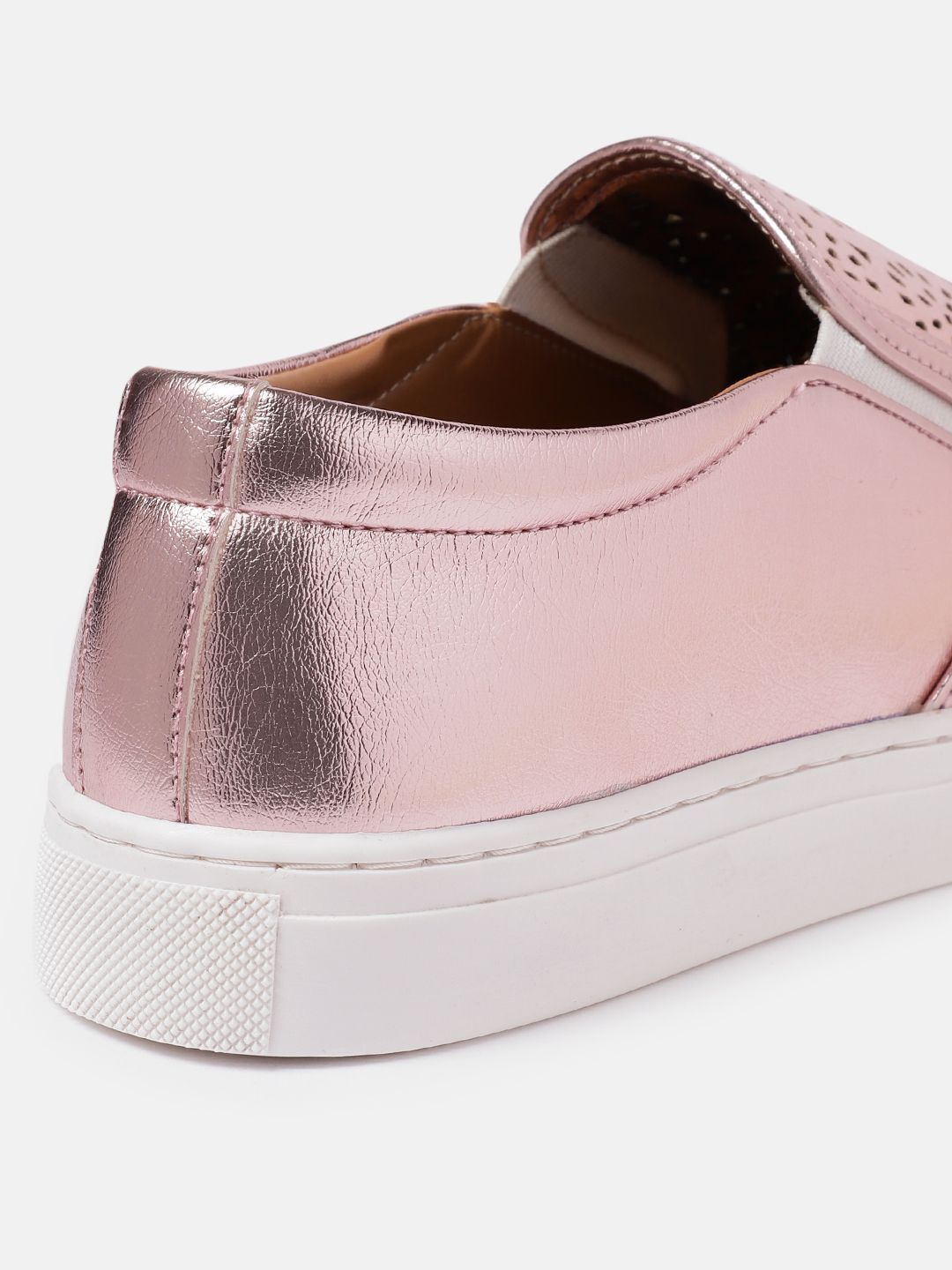 DressBerry Women Cut Work Slip-On Sneakers