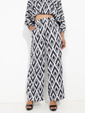 DressBerry Global Nomad Fusion Ikat Flared Trouser